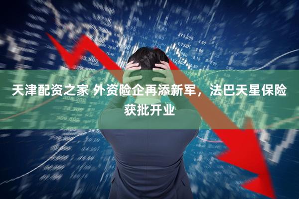 天津配资之家 外资险企再添新军，法巴天星保险获批开业